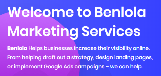 Benlola - Digital Marketing & SEO